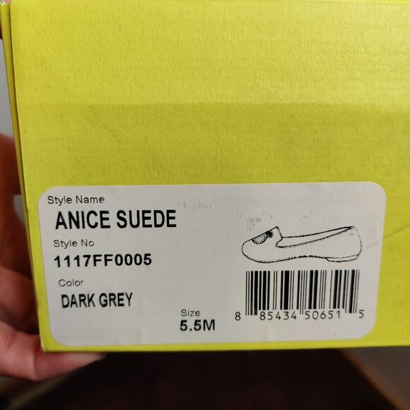 Jack Rogers Anice Suede Pineapple Flat, 5.5 - Picture 8 of 10